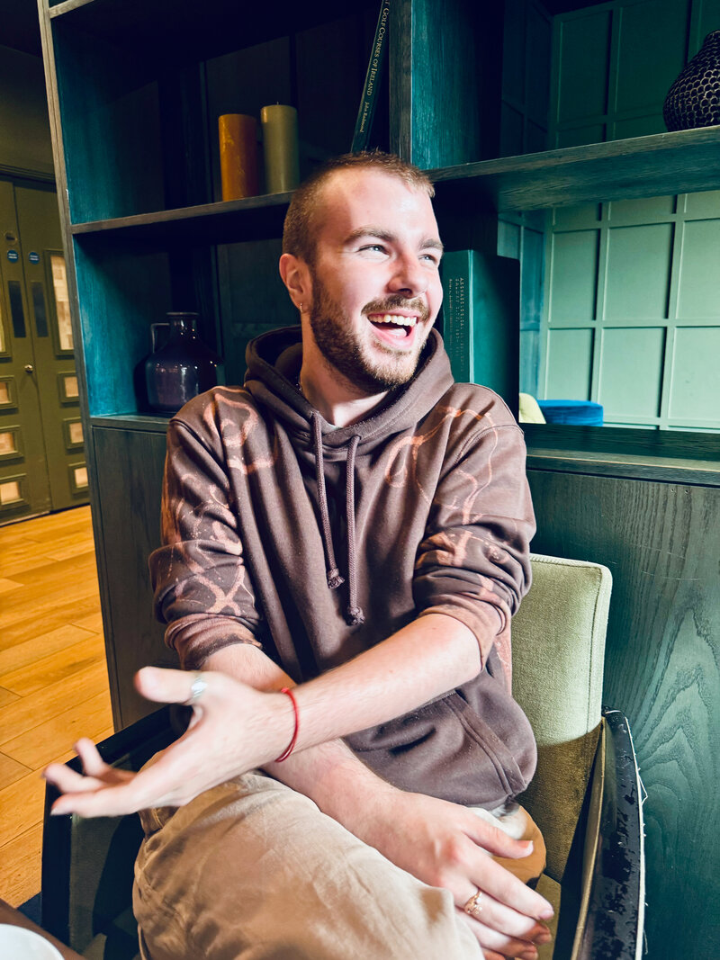 Oran Tobin, co-founder and musical director of Cór Bród